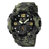 Reloj Deportivo Para Hombre, Resistente Al Agua, Militar