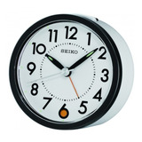 Reloj Despertador Seiko Qhe096w Color Blanco Watchcenter