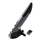 Pen Mouse Inalámbrico Usb Tipo Lapiz Vertical 2.4g Soporte