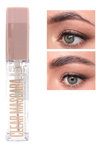 Mascara Gel Transparente Cejas Pestañas Fix Ushas