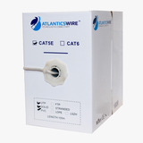 Atlanticswire Cable Utp Cat5e 100mts 24awg Cca Gris Factura