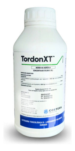 Herbicida Tordon Xl X Litro - Mata Hoja Ancha En Potreros