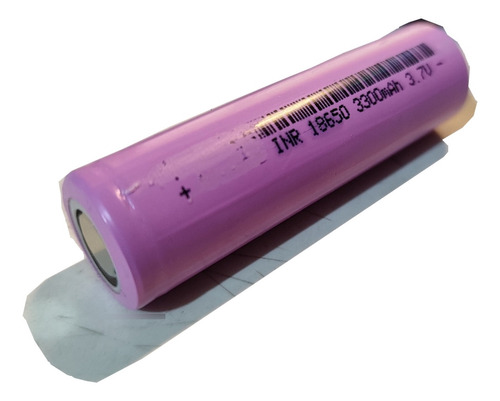 Batería Recargable Inr18650 3300mah Capacidad Real 3.7v 2pz 