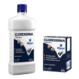 1 Shampoo Dugs Clorexidina 500ml + 1 Sabonete Clorexidina