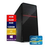 Pc Computador Cpu Intel Core I3 + Ssd 480gb, 8gb Ddr3 + Wifi