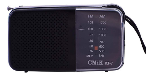 Rádio De Bolso Portátil, Rádio Alimentado Por Bateria Fm/am