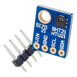 Sensor Digital De Humedad Temperatura Htu21d I2c Arduino