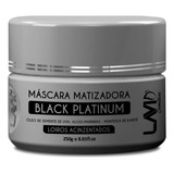 Máscara Matizadora Black Platinum Lavid' 250g