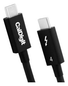 Cable Thunderbolt 4 Caldigit [certificado Por Intel], 40 Gbp