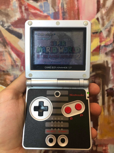 Game Boy Advanced Sp Nintendo Original + Carregador + Jogos