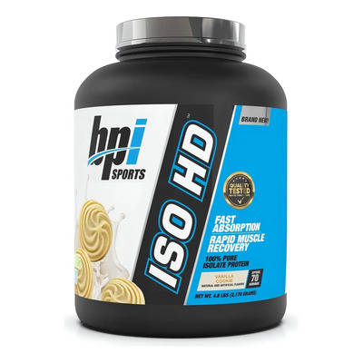 Proteina Bpi Iso Hd 5 Lbs (70 Porciones) Los Sabores Sabor Vainilla Cookie | Envío gratis