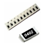 2,2 K Ohms 1% (20 Unidade) Resistor Smd 0402 2k2 1,0mmx0.5mm