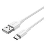 Cable Usb 2.0 A A C 3a - Vention-1m