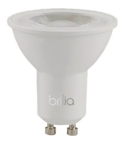 Brilia - Lâmpada Mr16 Dicroica Led 7w 3000k Bivolt Gu10