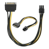 Cable Adaptador Sata A Conector 6 Pines Pci