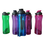 60 Botes Cilindro Para Agua, 900 Ml Tapa Deportiva