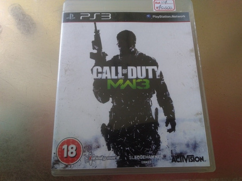 Juego De Playstation 3 Ref 04, Call Of Duty Modern Warfare 3