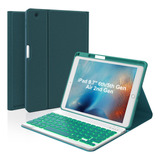 Oyeeice Funda De Teclado Para iPad Air De 2ª Generacion De 9