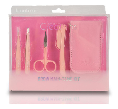 Kit Tijeras Pinzas De Depilar Perfilador Beauty Creations