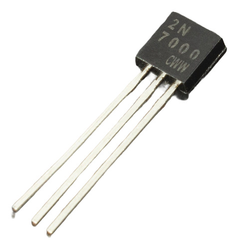 6 Unidades De Transistor Mosfet 2n7000 60v 350ma To-92