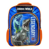 Mochila Escolar Grande Primaria Ruz Jurassic World Dinsoaurio Blue Niño 174593 Legen Coleccion Color Azul