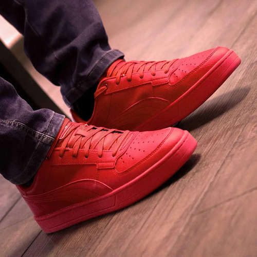 Tenis Puma Rojo Modelo 39229016 Hombre Original Moda Confort | Meses sin interés