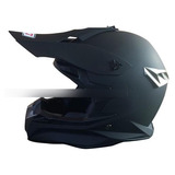 Casco Cross R7 Racing R7-188 Negro Mate Rider One Tires