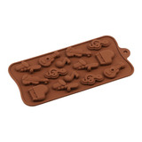 Forma Molde De Silicone Bombom Musica Chocolate Trufa Pascoa