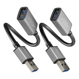 Kabeldirekt  Cable De Extensin Usb A 3.0  6 Pulgadas X 2  (c