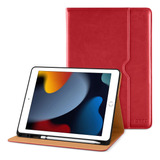 Funda Dtto Para iPad 7ma / 8va Generacion De 10.2 Roja