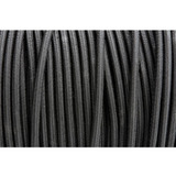 Soga Cabo Cuerda Elástica Negro 8 Mm Por Rollo De 100 Metros