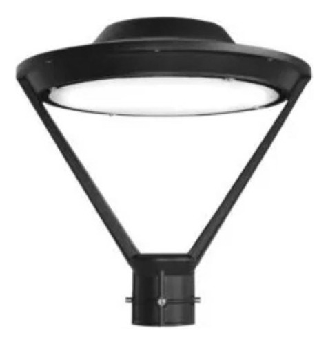 Luminaria Farola 100w Led Ideal Alumbrado Publico Exterior Carcasa Negro Luz Frio 5700°k