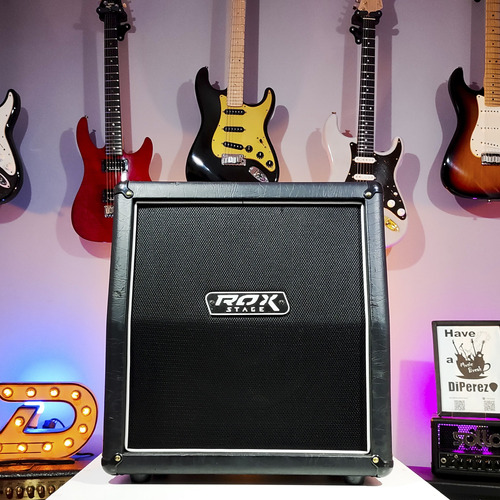 Caixa De Guitarra Mini Rox Stage Falante Eminence Usado