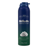 Espuma De Barbear Gillette Sensitive Frasco 150g