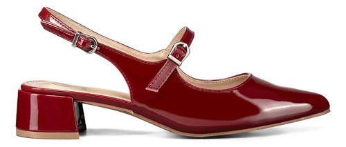 Zapatos De Tacón Media Punta Para Mujer Cómodo Moda Weide