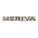 Emblema Meriva Cajuela Chevrolet Letras Cromo