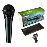 Microfone Shure Pga58 Lc Original Profissional