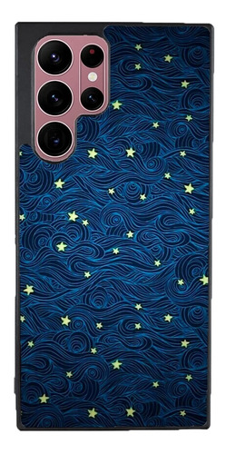 Funda Para Galaxy Estrellas Fondo Azul Cielo Arte Moda