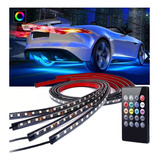 Tira De Luces Led Rgb Para Chasis De Auto 120cm