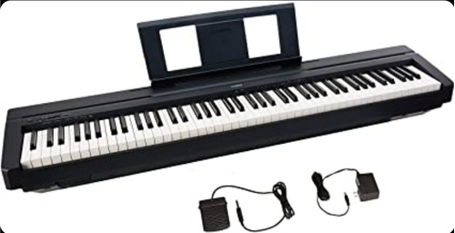 Piano Electrico Digital Yamaha P45b + Mueble Soporte C/ Tapa
