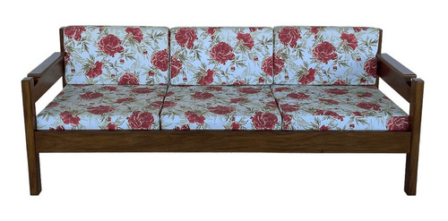 Antigo Sofa Design Anos 60 Madeira Nobre