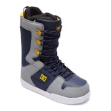 Botas De Snowboard Dc Shoes Phase Gris Azul Amarillo