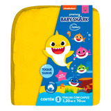 Toalha Infantil Banho Com Capuz Baby Shark Cremer Kit C/3 Un