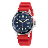 Reloj Para Hombre Nautica Cocoa Beach Napcbs301 Rojo