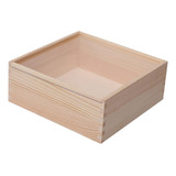 Caja De Madera Para Almacenamiento De Joyas, 20cmx20cmx8cm