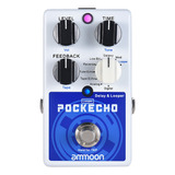 Pedal De Efectos De Guitarra Ammoon Pockecho Delay & Looper