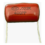 50x Capacitor Poliester 22nf/400v = 22k/400v 10% 15mm