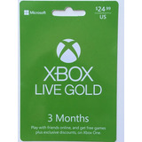 Tatjeta Xbox Live Gold