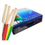 Pack X 2 Cable Unipolar Kalop Normalizado Iram 2.5mm Cat.5