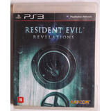 Jogo Resident Evil Revelations Original Ps3 Midia Fisica Cd.